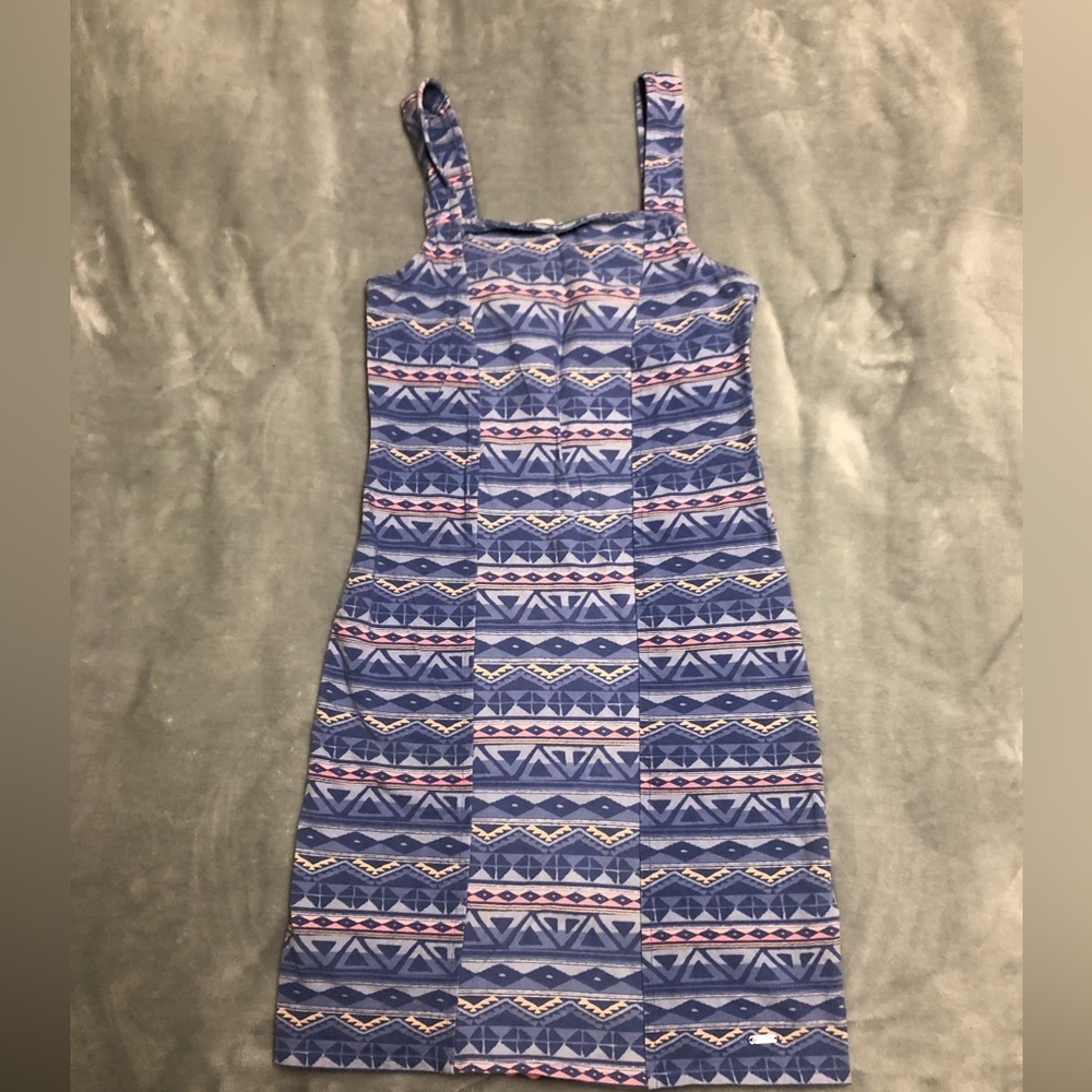 🌸Hollister colorful pattern dress